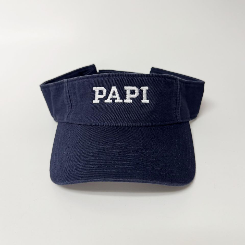 PAPI embroidered Visor Summer Cap