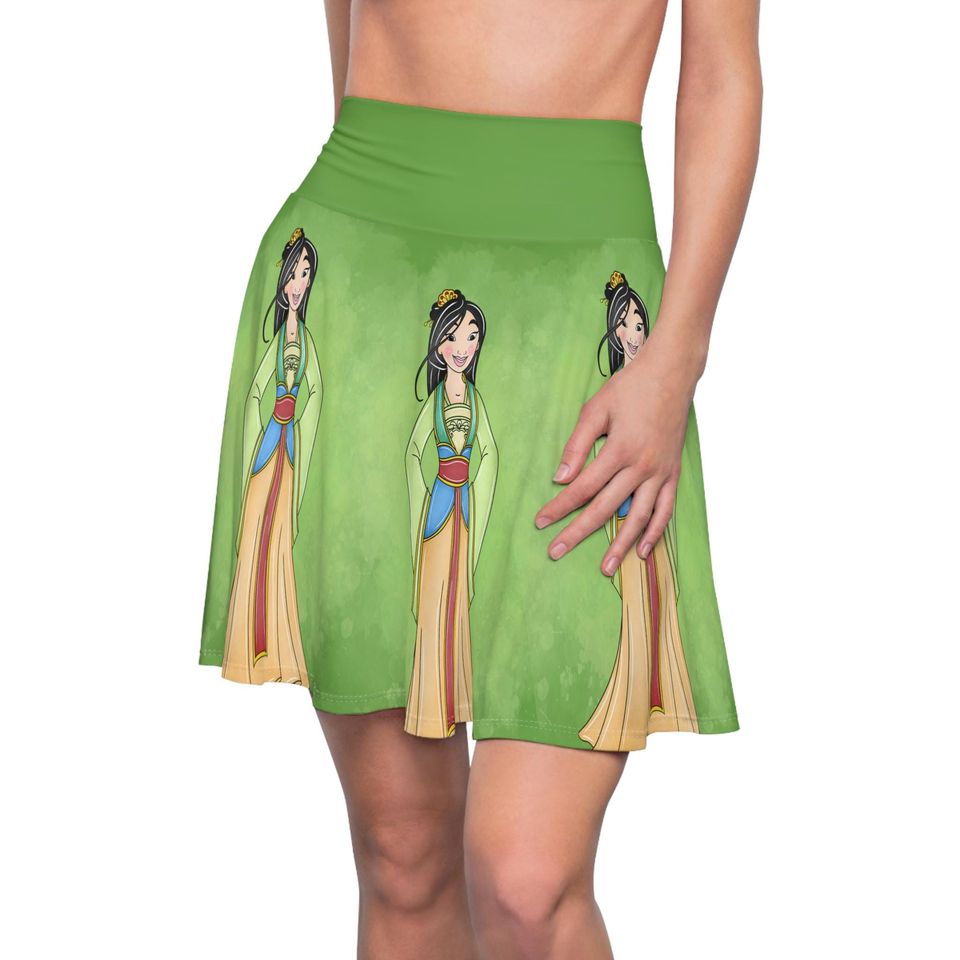 Princess Mulan women's running run skirt
