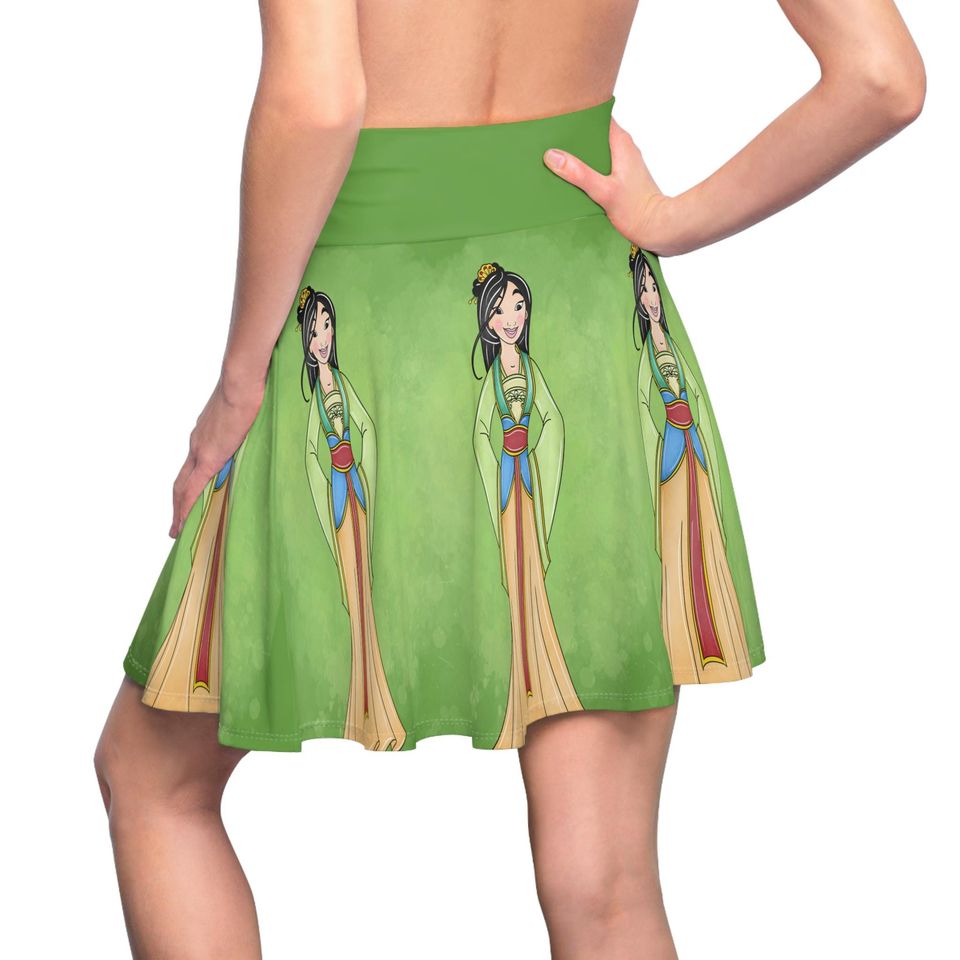 Princess Mulan women's running run skirt