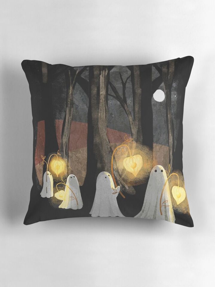 Ghost Parade Pillow