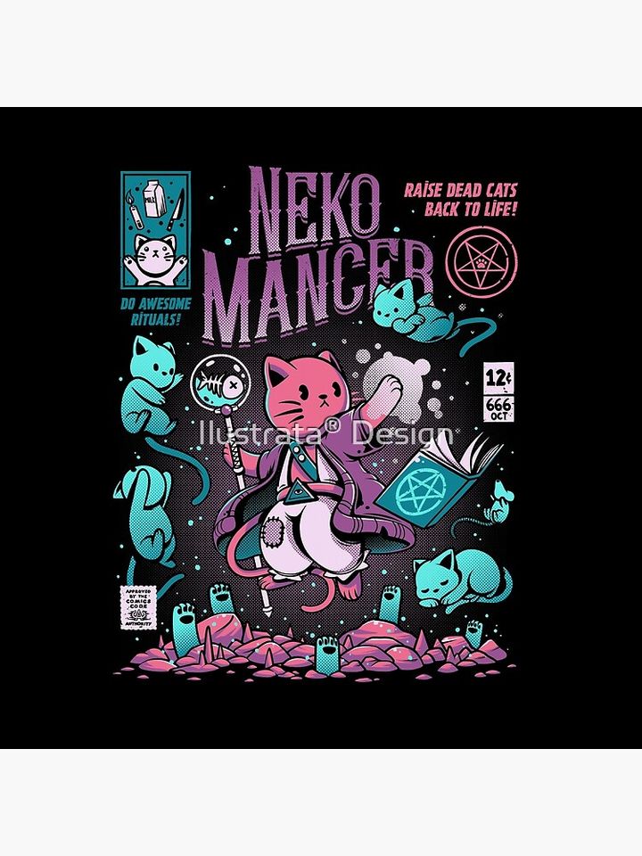 Nekomancer Pillow