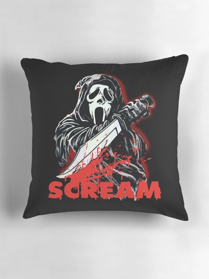Scream Movie Pillow