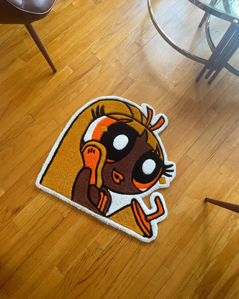Powerpuff Girl Rug
