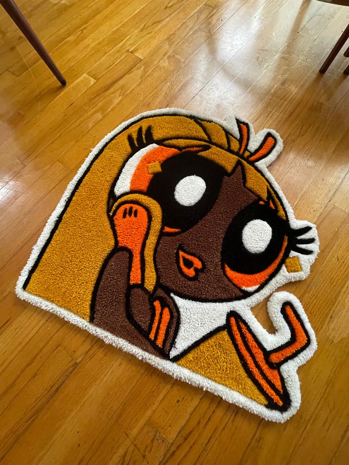 Powerpuff Girl Rug