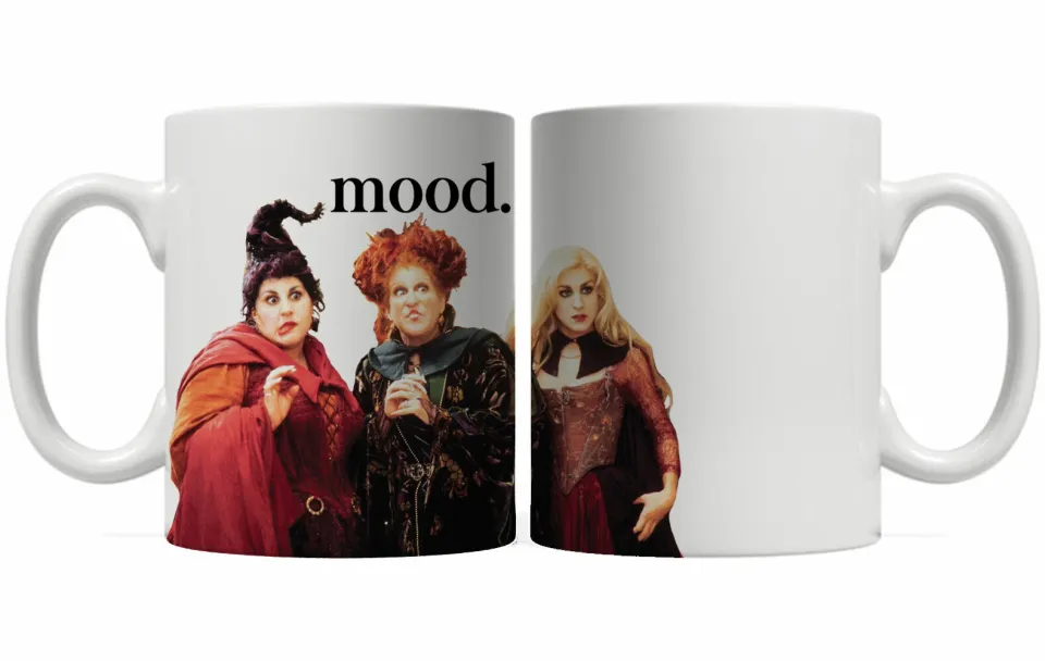 Halloween Themed Mug - Hocus Pocus Mood - Color Accent Mug - 11oz