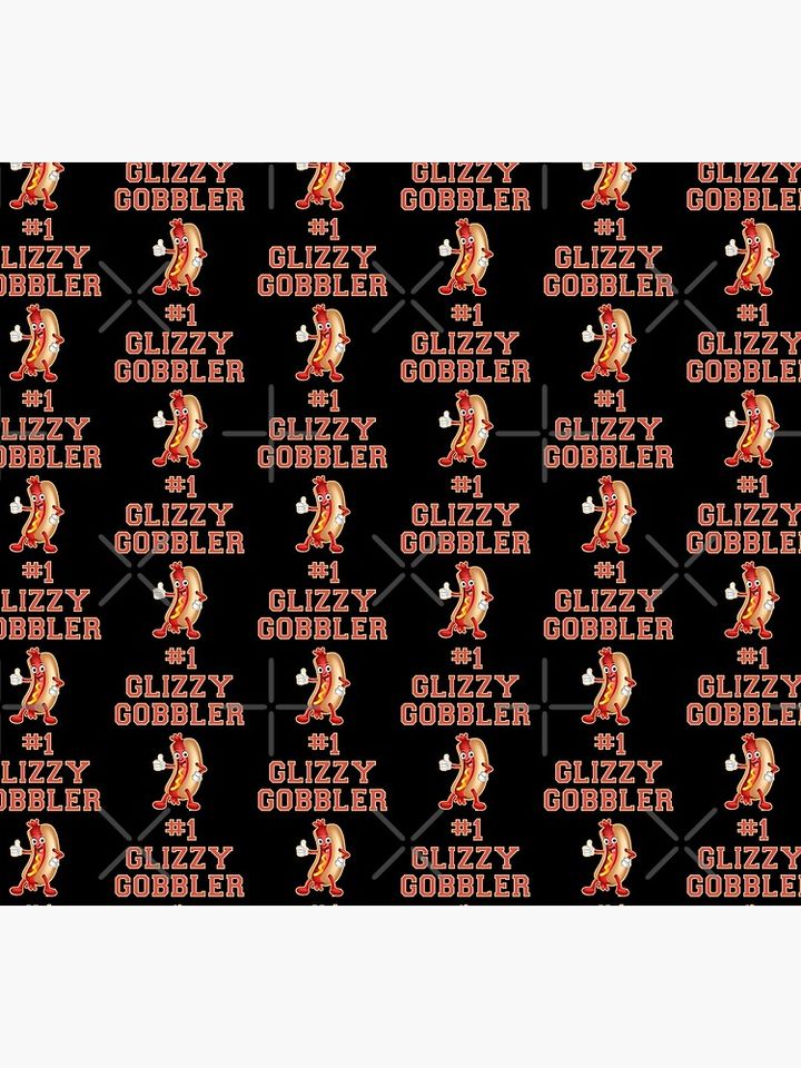 #1 Glizzy Gobbler Number One Hot Dog Weiner Eater Socks