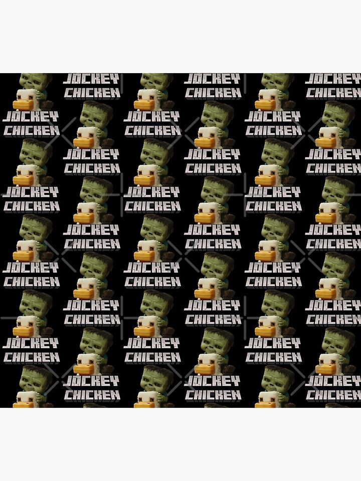 Chicken Jockey Minecraft Retro Socks
