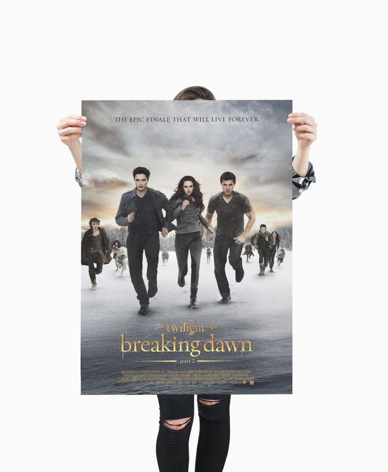 Twilight Breaking Dawn Part 2 Poster / Premium Matte vertical poster