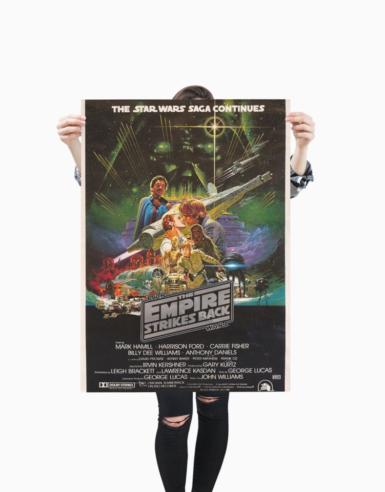 Star Wars V - The Empire Strikes Back / Premium Matte vertical poster