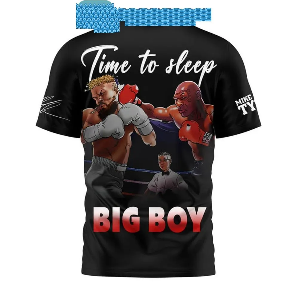 Mike Tyson Time To Sleep Big Boy Hoodie