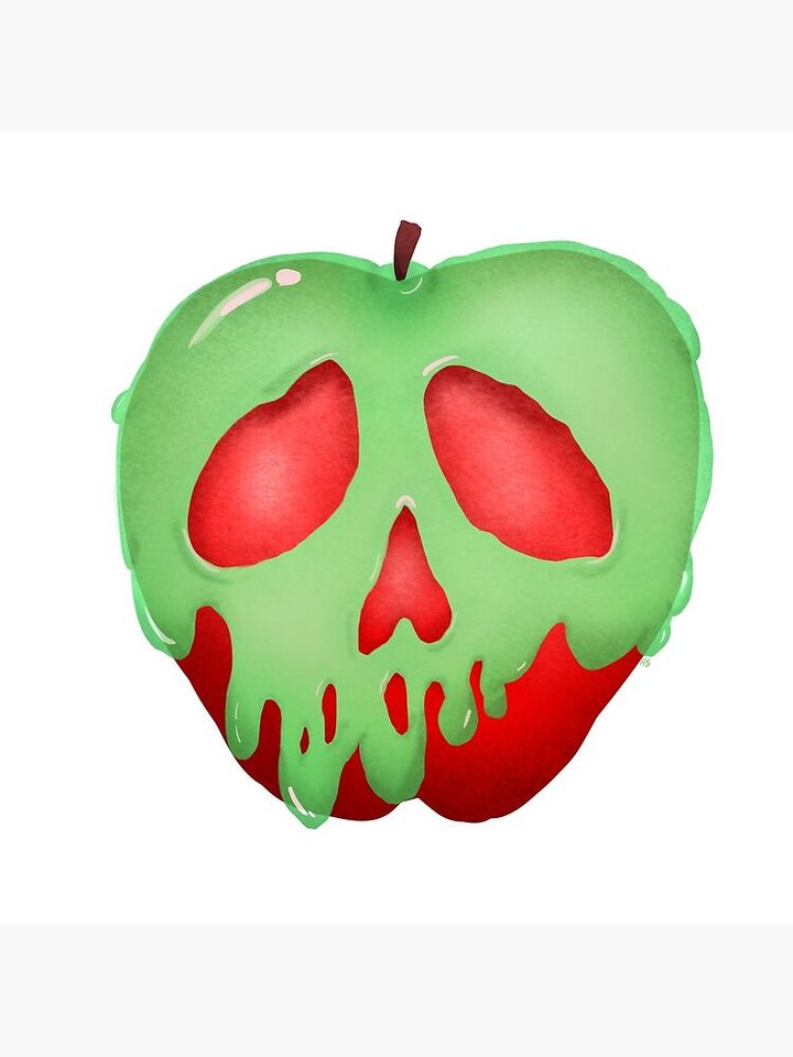 Poison apple Pillow