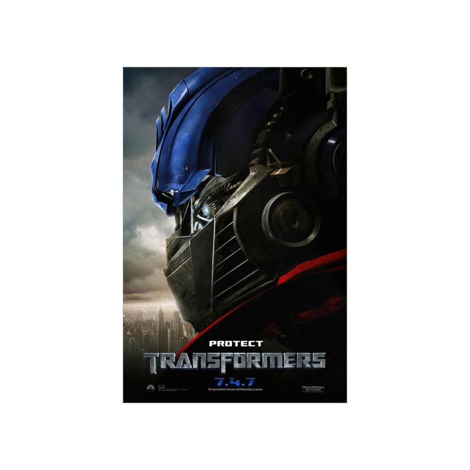 Transformers Poster / Premium Matte vertical poster