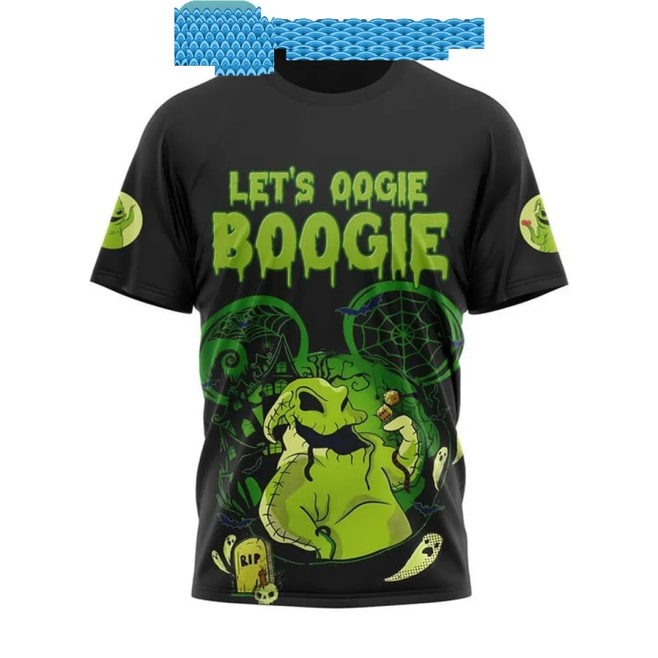 The Nightmare Before Christmas Lets Oogie Boogie Halloween T-Shirt