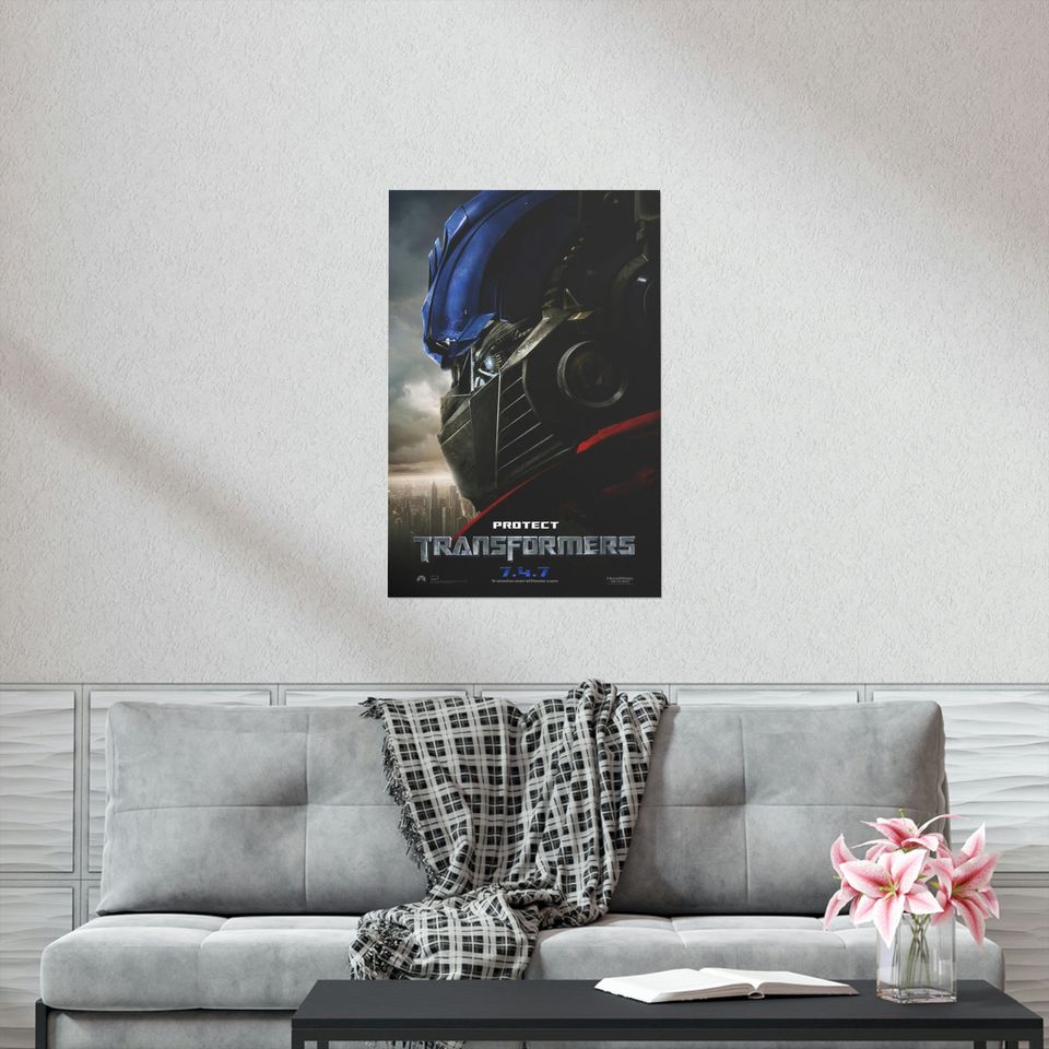 Transformers Poster / Premium Matte vertical poster