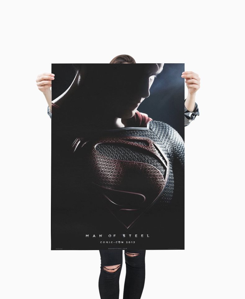 Man Of Steel Poster / Premium Matte vertical poster