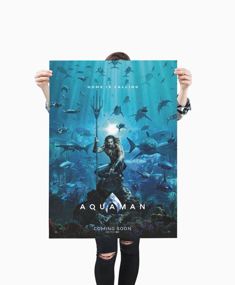 Aquaman Poster / Premium Matte vertical poster