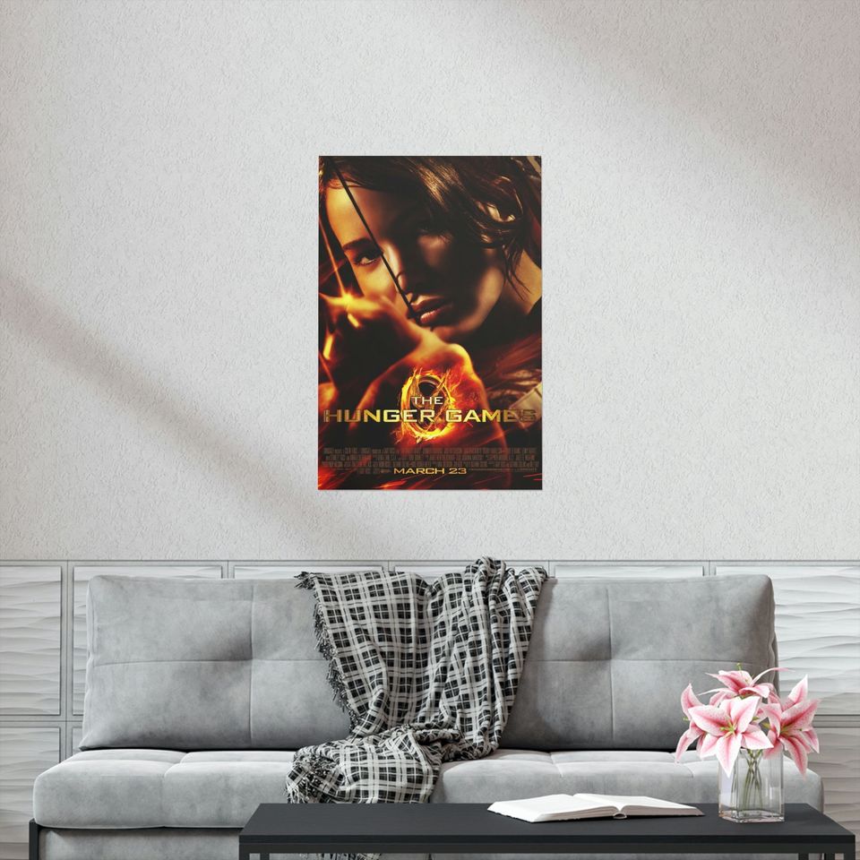 The Hunger Games 1 Poster / Premium Matte vertical poster