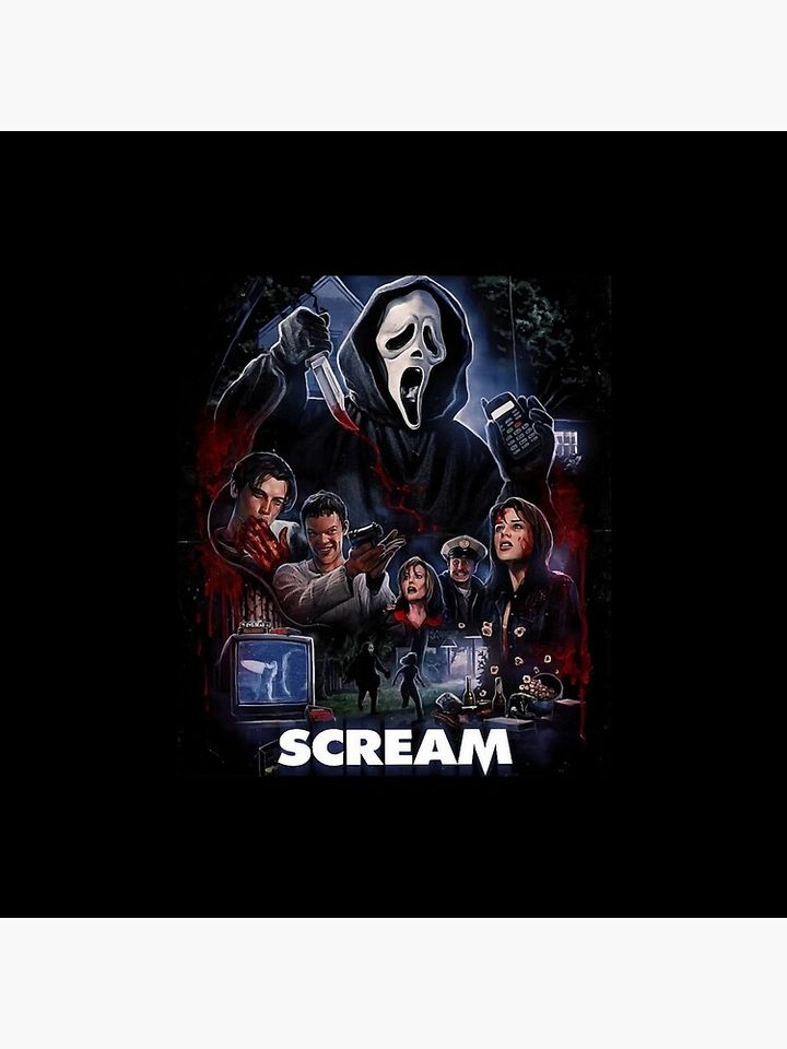 Scream horror movie Pillow