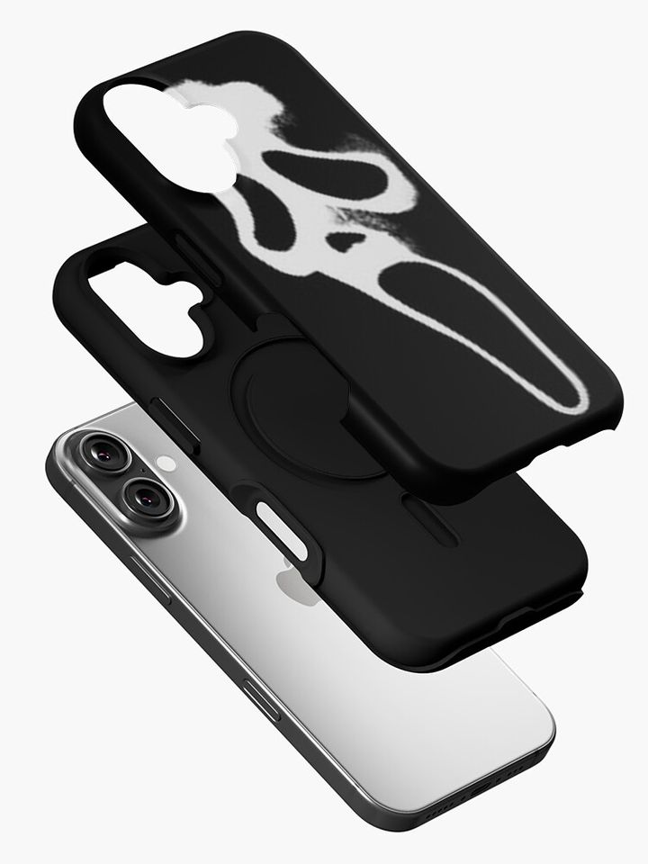 Scream horror movie mask iPhone Case