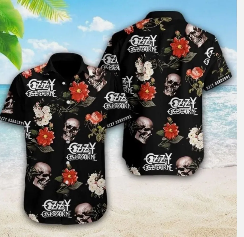 Ozzy Osbourne Singer Hawaiian Shirt