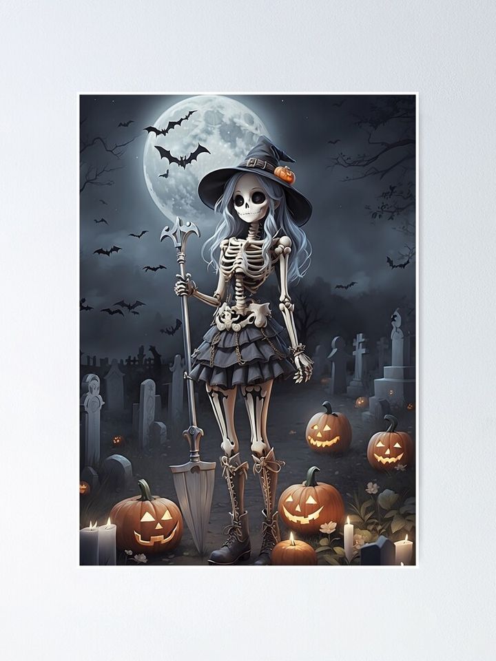 Princess of halloween Poster