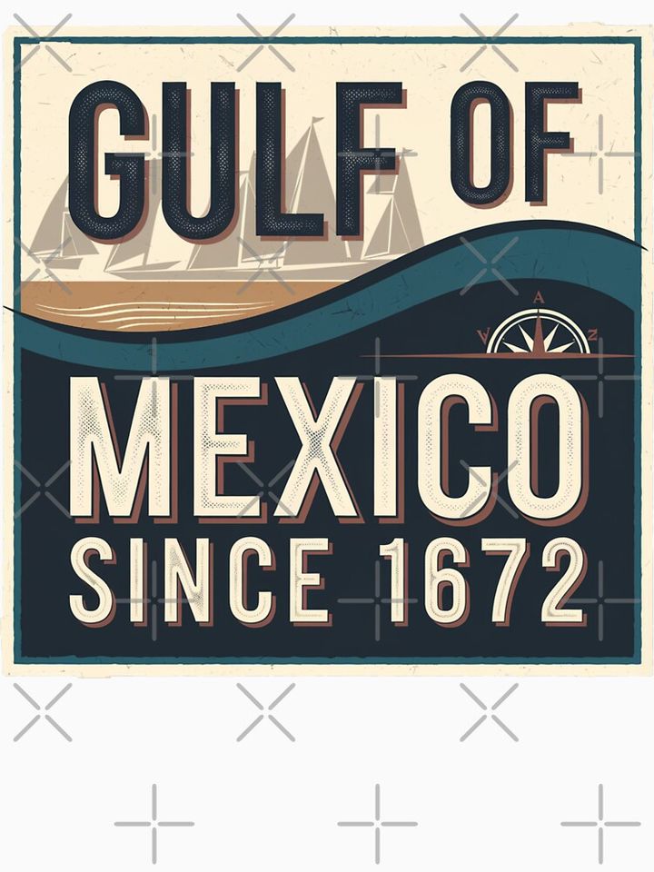 Gulf of Mexico Since 1672 Classic T-Shirt