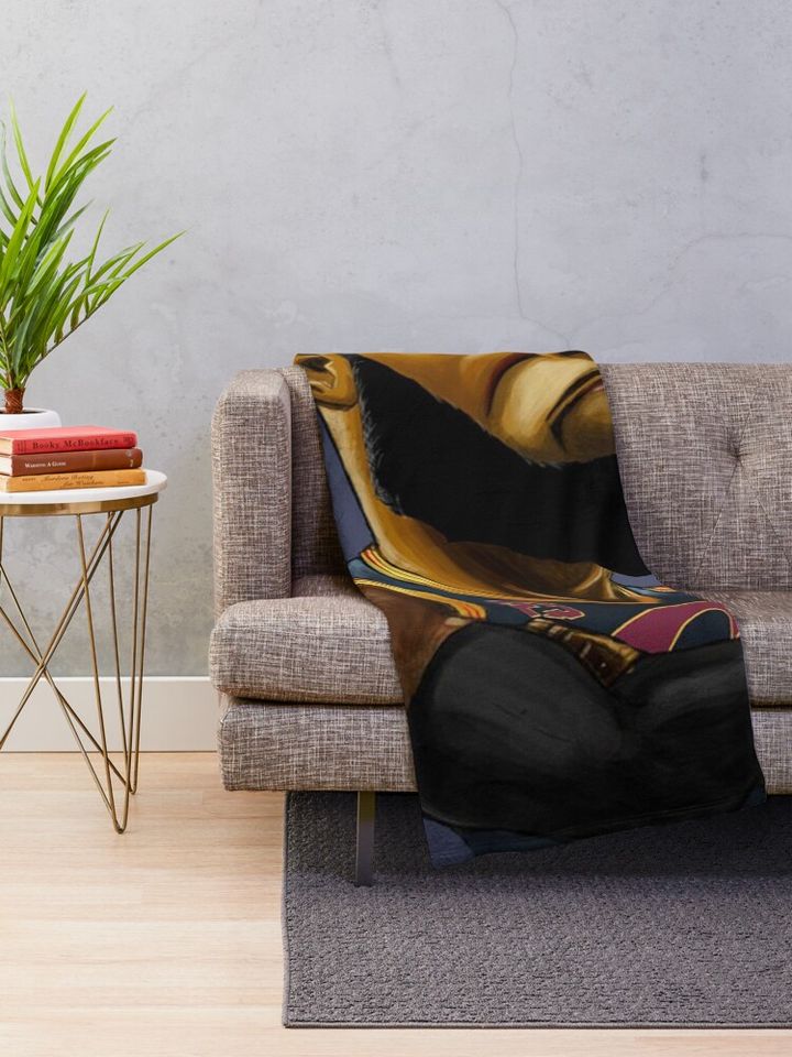 king lebron james Throw Blanket, Gift for Fan