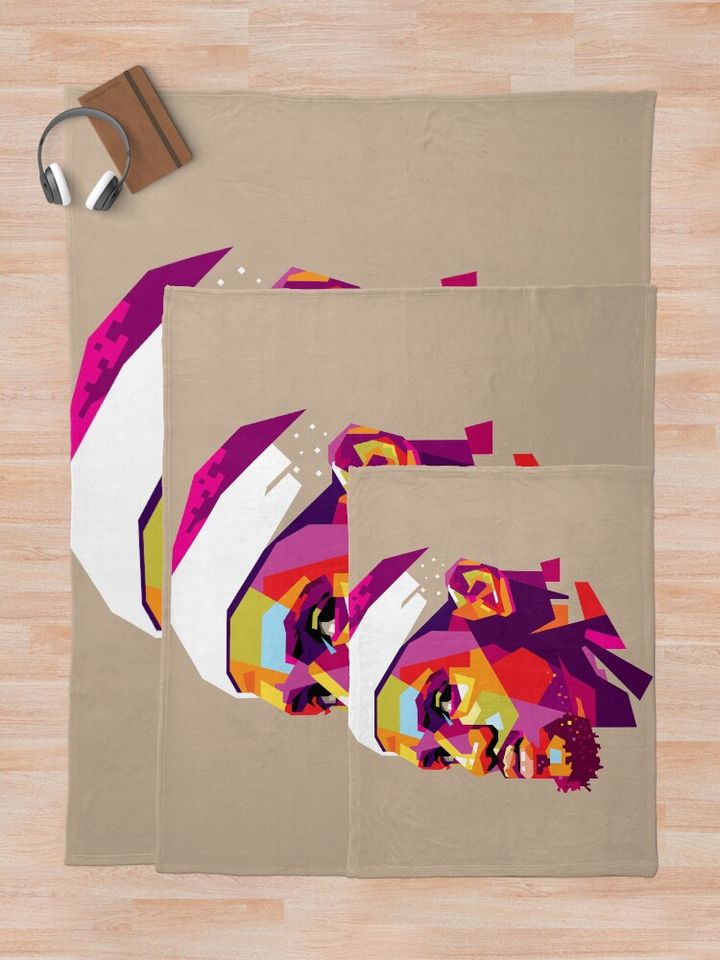 Lebron James Throw Blanket, Gift for Fan