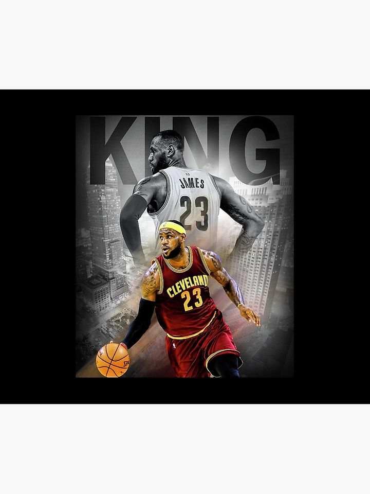 LeBron James Throw Blanket, Gift for Fan