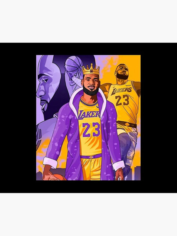 LeBron James Throw Blanket, Gift for Fan