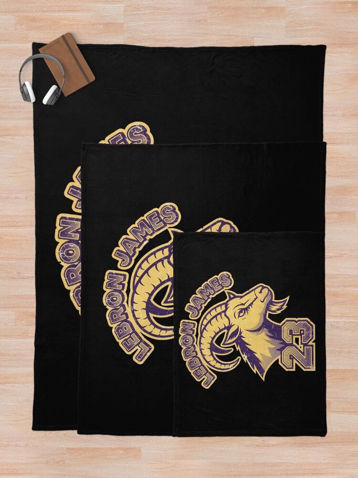 Lebron James Throw Blanket, Gift for Fan