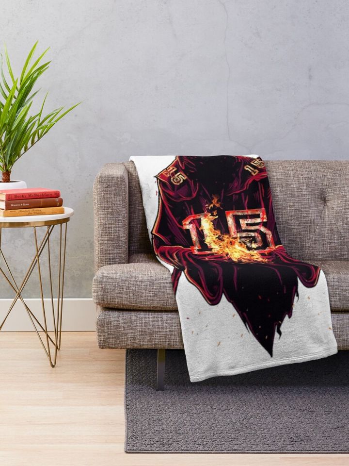 Patrick Mahomes  Throw Blanket, Gift for Fan