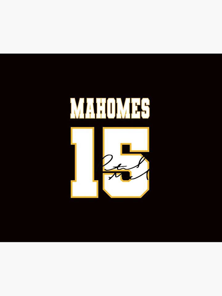 Patrick Mahomes 15 Chiefs   Throw Blanket, Gift for Fan