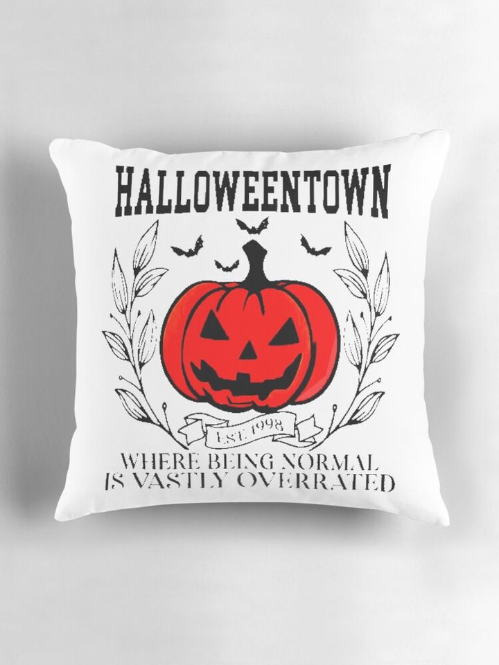 halloween town university Pillow
