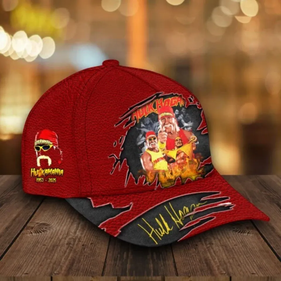 Hulk Hogan Classic Cap, Hulk Hogan Memory, Gift for Fan