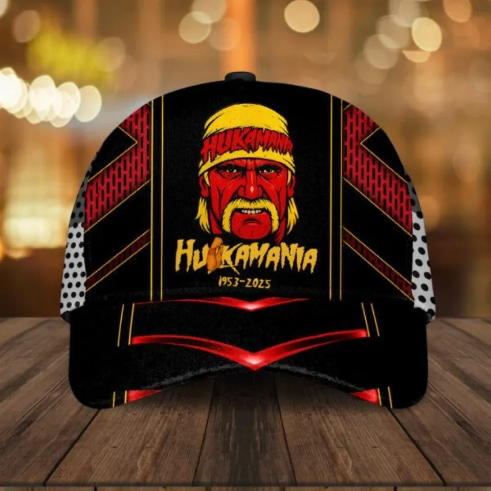Hulk Hogan Classic Cap, Hulk Hogan Memory, Gift for Fan