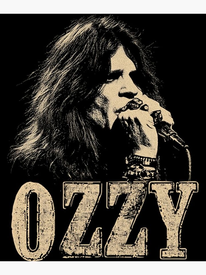 RIP Ozzy Osbourne Poster