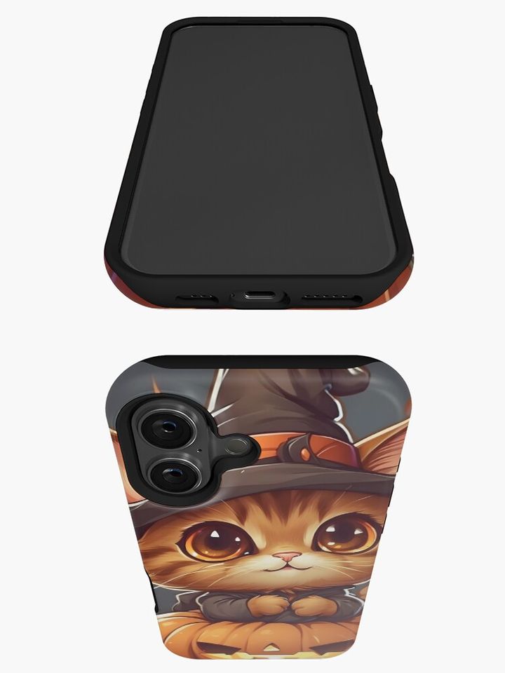 Halloween Cat Cute iPhone Case
