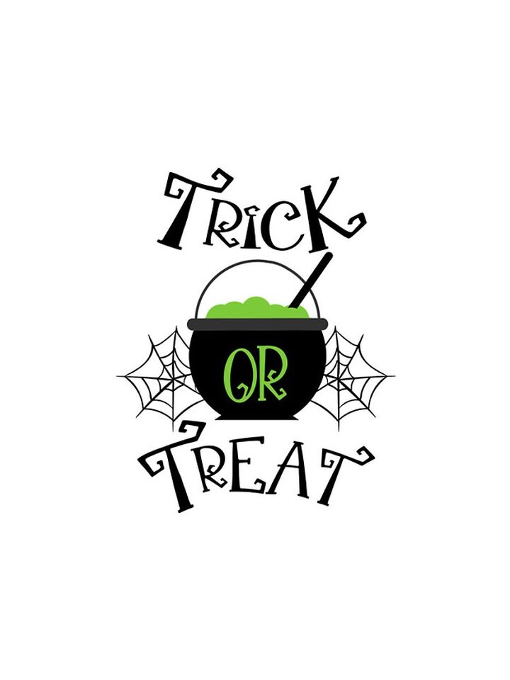 Trick Or Treat Funny Halloween iPhone Case