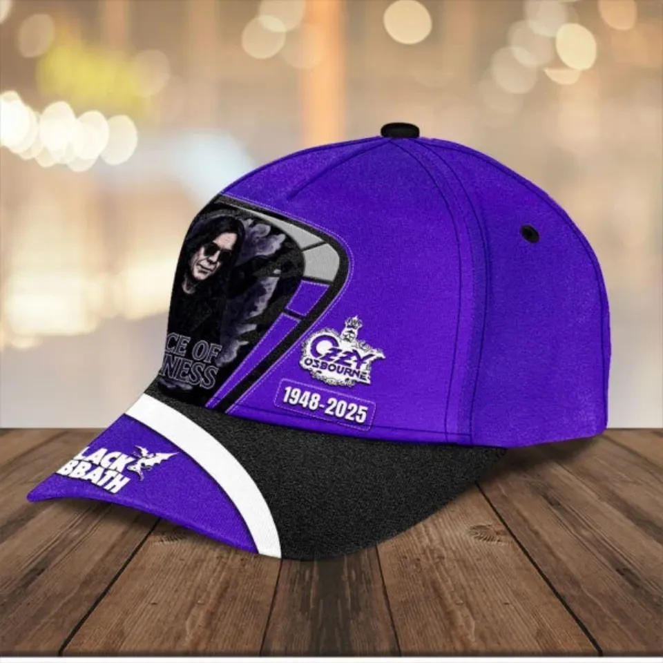 Ozzy Osb RIP 2025 Tribute Classic Cap