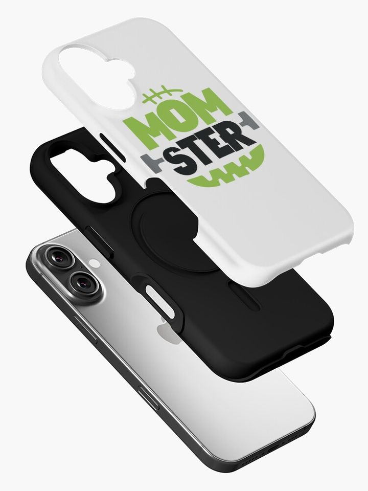 MomSter Funny Halloween Mom iPhone Case
