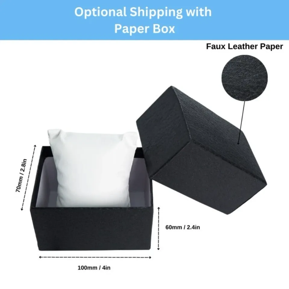 Back to the Future Black Stainless Steel Watch