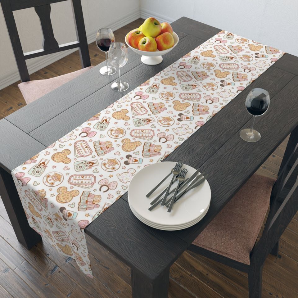 Disney Mickey Mouse Table Runner for Kitchen & Home Decor