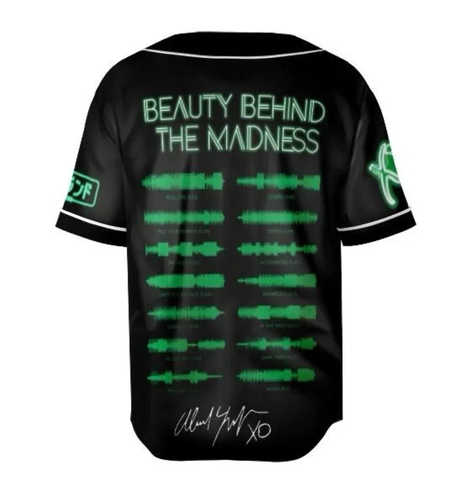 Weeknds Tour 2025 Baseball Jersey