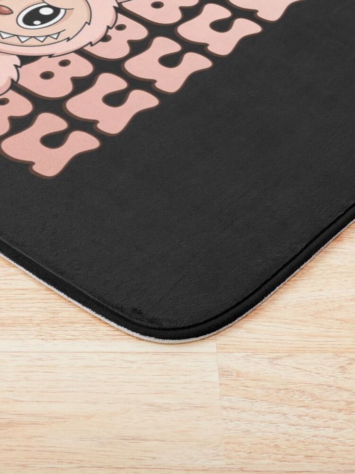 Labubu Lychee Berry Bath Mat, For Bathroom, For Kitchen