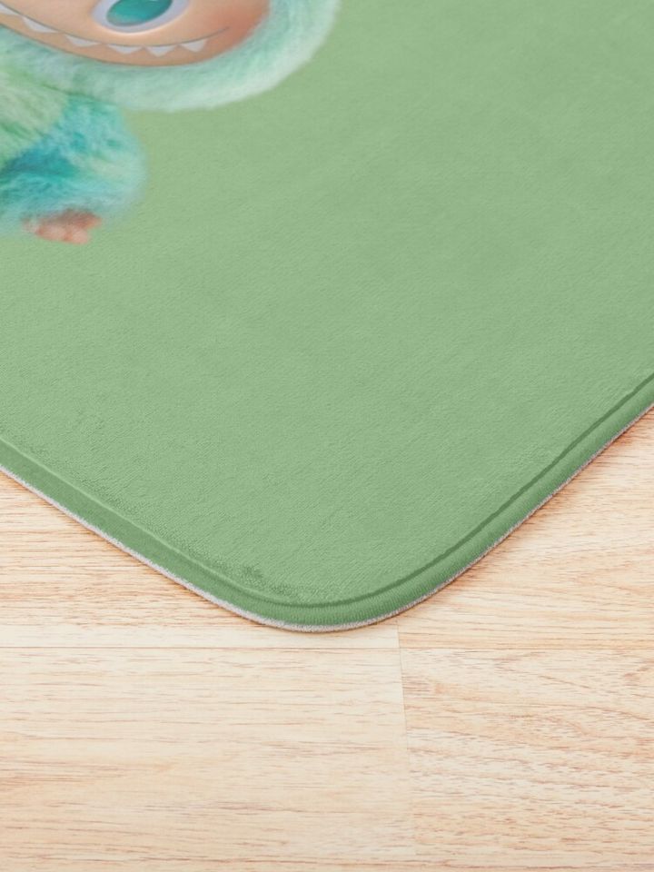 Cute Labubu Bath Mat, For Bathroom, For Kitchen