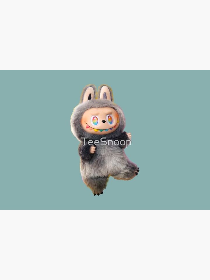 Fluffy Labubu Bath Mat, For Bathroom, For Kitchen