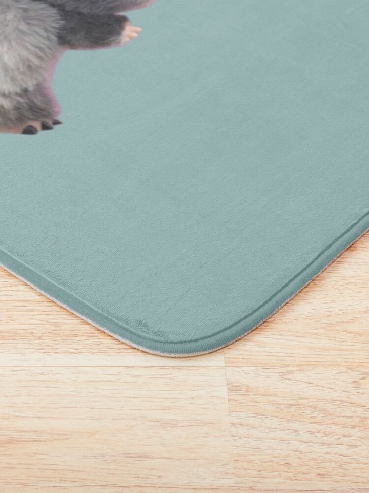 Fluffy Labubu Bath Mat, For Bathroom, For Kitchen