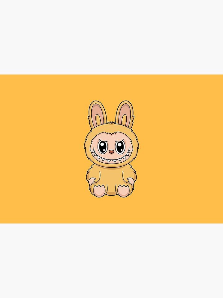 Labubu Baba Cute Character Bath Mat, For Bathroom, For Kitchen