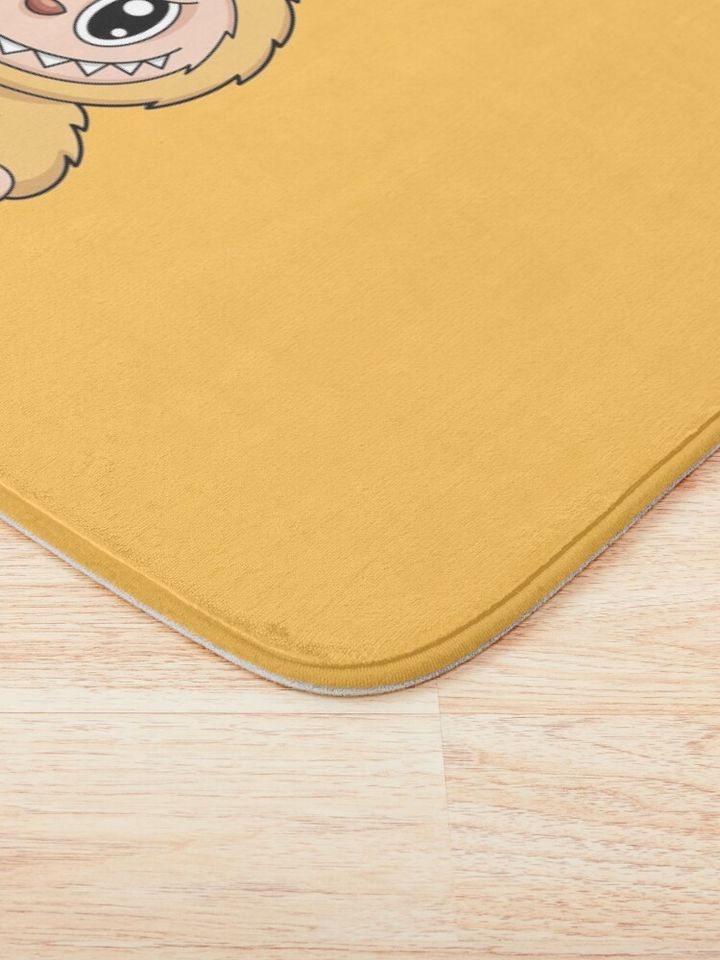 Labubu Baba Cute Character Bath Mat, For Bathroom, For Kitchen